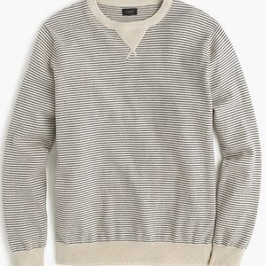 Men’s J. Crew Striped Crewneck Long Sleeve Sweater